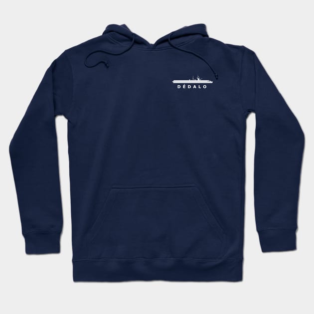 Spanish Aircraft Carrier Dédalo Hoodie by The Warshipologist